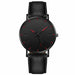 Men's Fashion Ultra Thin Watches Men Business Stainless Steel Mesh Belt Watch