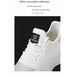 Men Shoes Breathable White Mesh Sneakers Trendy Lace-Up Lightweight Shoes