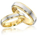 New Fashion Design 316 Titanium Steel Men Women Rings Gold Wedding Band Couple Rings