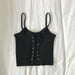 Women Halter Tank Tops Knitting Sexy Spaghetti Hot Solid Crop Tops