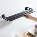 Modern Nordic Style Kitchen Organizer Wall Mount Bracket Storage Rack Spice Jar Holder