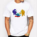Among Us Men T Shirt Round Neck Simplicity Casual Cotton Top Tees Graphic T Shirts