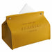 Leather Tissue Box Car Toilet Pumping Box Home Living Room Tissue Box