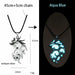Luminous Pendant Necklace Knight Spear Arrow Glow In The Dark Pike Unisex Necklace Jewelry