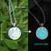 Luminous Pendant Necklace Knight Spear Arrow Glow In The Dark Pike Unisex Necklace Jewelry
