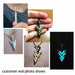 Luminous Pendant Necklace Knight Spear Arrow Glow In The Dark Pike Unisex Necklace Jewelry