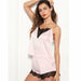 Women Lace Sleepwear Comfortable Lingerie Nightgown Sleeveless Nighty Sets Pajama Pants