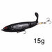 Whopper Popper 10cm/14cm Fishing Lure Artificial Bait Rotating Tail Fishing Tackle