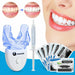 Oral Hygiene Kit Teeth Whitening LED Light Peroxide Gel Dental Bleaching Tool