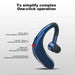 Wireless Bluetooth Headset Hands-Free Ear-Loop All Compatible Earphone Headset