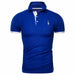 13 Colors High Quality Cotton Men Embroidery Polo Giraffe T-Shirts
