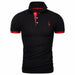 13 Colors High Quality Cotton Men Embroidery Polo Giraffe T-Shirts