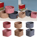 Cartoon Animals Hand Woven Storage Basket Kids Toys Organizer Laundry Baskets