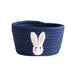Cartoon Animals Hand Woven Storage Basket Kids Toys Organizer Laundry Baskets