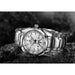 Men Watches Business Quartz Watch Stainless Steel Band 30M Waterproof Wristwatches
