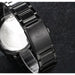 Men Watches Business Quartz Watch Stainless Steel Band 30M Waterproof Wristwatches