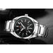 Men Watches Business Quartz Watch Stainless Steel Band 30M Waterproof Wristwatches