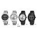 Men Watches Business Quartz Watch Stainless Steel Band 30M Waterproof Wristwatches