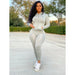 Two Piece Tracksuit Women Tops Pants Sweatsuit Outfits Matching Sets