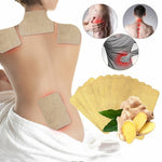 10 pcs/1bag Ginger Back Pain Patch Body Warmer Sticker Self Heating 12h Joint Warm Patch