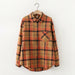 Women Shirt Plaid Oversize Turn-down Collar Leisure Fashion Loose Tops
