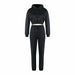 Women Fashion Outfits Tracksuit Hoodies Sweatshirt & Sweatpants Casual Sportswear