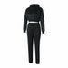 Women Fashion Outfits Tracksuit Hoodies Sweatshirt & Sweatpants Casual Sportswear