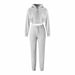 Women Fashion Outfits Tracksuit Hoodies Sweatshirt & Sweatpants Casual Sportswear