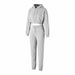 Women Fashion Outfits Tracksuit Hoodies Sweatshirt & Sweatpants Casual Sportswear