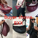 Women Fashion Wide Single Strap Zipper PU Leather Chest Bags