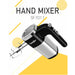 5 Speeds 500W High Power Electric Food Mixer Hand Blender Kitchen Tools