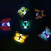 Colorful Luminous Butterfly LED Light Decorative Stickers Home Decor