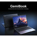 Gem iBook 13" 2K IPS Screen LPDDR4X 12GB 256GB SSD Intel Celeron Quad Core Windows 10 Laptop