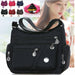 Women Fashion Shoulder Bags Waterproof Nylon Oxford Crossbody Handbags
