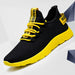 Men Casual Shoes Sneakers Breathable Air Mesh Lace Up Wear-Resistant Sport Shoes