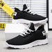 Men Casual Shoes Sneakers Breathable Air Mesh Lace Up Wear-Resistant Sport Shoes