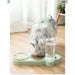 NEW Pet Dogs Cats Double Bowls High-Quality Food Water Feeder Container Dispenser