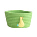 Cartoon Animals Hand Woven Storage Basket Kids Toys Organizer Laundry Baskets