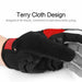 Full Finger Cycling Gloves Bicycle Gloves GEL Padded Outdoor Sport Fitness Hand-Gloves