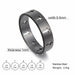 Stainless Steel Couple Rings Silver Color Supernatural Cross Wedding Bands Unisex Jewelry