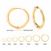Hoop Earrings Women Colorful Round Circle Earrings Fashion Jewelry