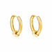 Hoop Earrings Women Colorful Round Circle Earrings Fashion Jewelry
