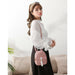 Women's Mini Backpack Luxury PU Leather Cute Graceful Small Bow-knot Leaf Bags