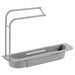 Telescopic Sink Shelf Kitchen Soap Sponge Holder Sink Drain Rack