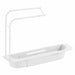 Telescopic Sink Shelf Kitchen Soap Sponge Holder Sink Drain Rack