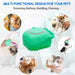 Pet Brush Massage Comb Grooming Scrubber Bathing Soft Silicone Rubber Brushes