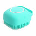 Pet Brush Massage Comb Grooming Scrubber Bathing Soft Silicone Rubber Brushes