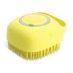 Pet Brush Massage Comb Grooming Scrubber Bathing Soft Silicone Rubber Brushes