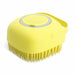 Pet Brush Massage Comb Grooming Scrubber Bathing Soft Silicone Rubber Brushes