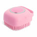 Pet Brush Massage Comb Grooming Scrubber Bathing Soft Silicone Rubber Brushes